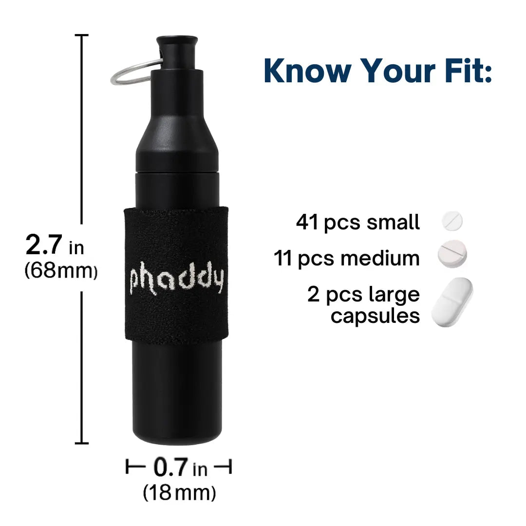 phaddy™ - The Ultimate Keychain Container