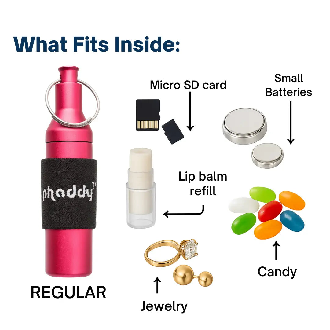 phaddy™ - The Ultimate Keychain Container
