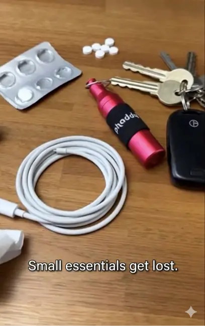 phaddy™ - The Ultimate Keychain Container