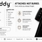 phaddy™ Keychain Container + Compression Band — Store Inside, Secure Outside