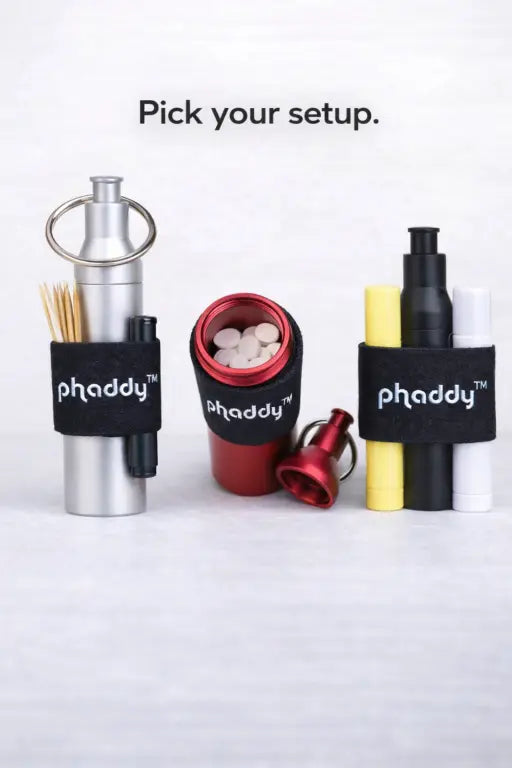 phaddy™ - The Ultimate Keychain Container