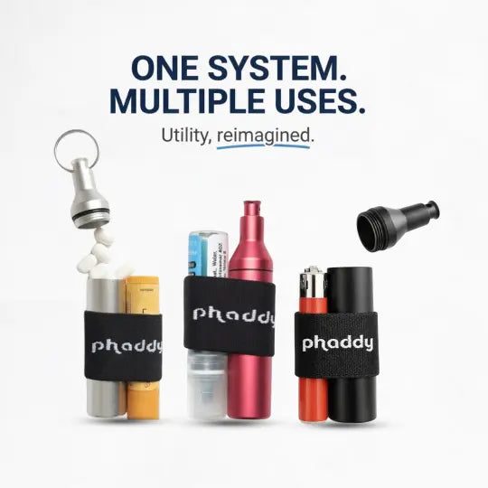 phaddy™ - The Ultimate Keychain Container