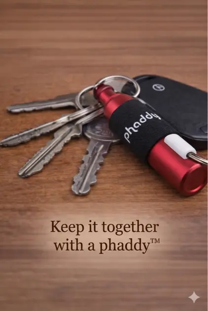 phaddy™ - The Ultimate Keychain Container